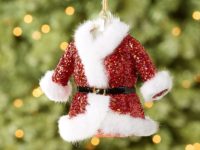 Santa jacket ornament