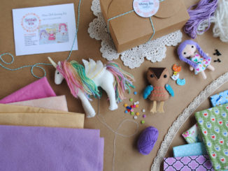 felt doll diy kit