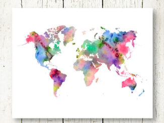 A world map of possibilities