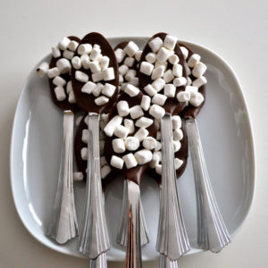 chocolate spoons