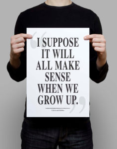 Calvin and Hobbes quote