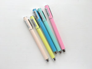 colored pens