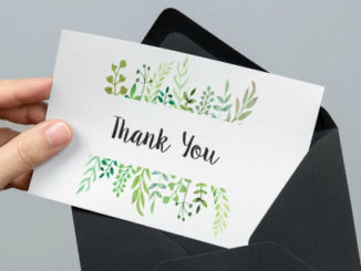 thank you note etiquette