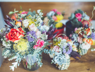 DIY floral bouquet