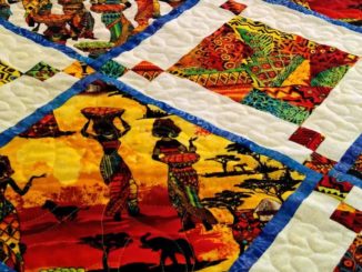 a Kwanzaa quilt