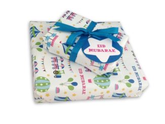 Eid al-Fitr gift wrapping