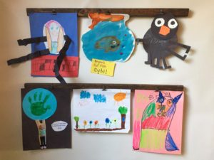 artsy first day of kindergarten gifts