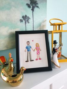 custom art for a new home housewarming gift