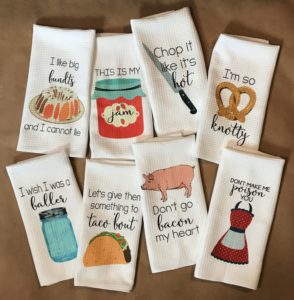 towels are a classic housewarming registry gift