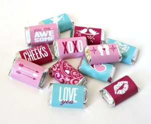 A Galentine's Day candy swap.