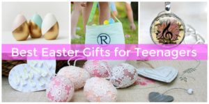 Putting together an Easter basket for a teen.