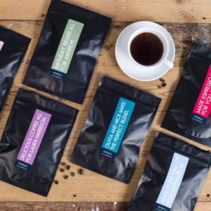 Coffee lover's gift basket