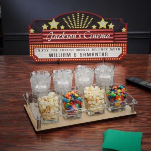Movie snack gift basket