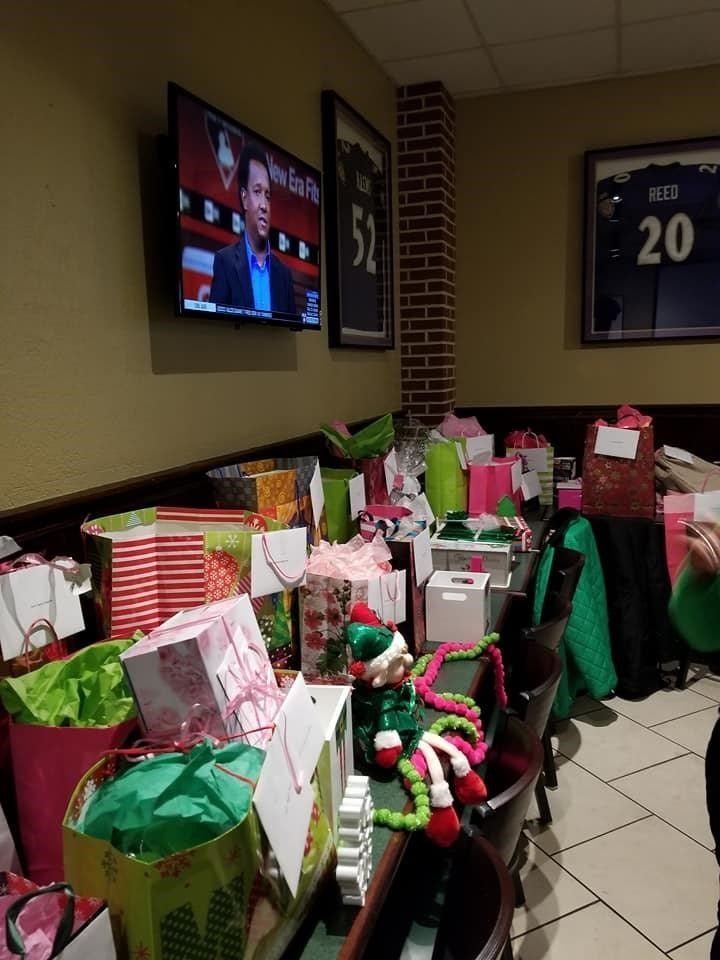 Sorority sister gifts exchanged at Alpha Kappa Alpha gift exchange