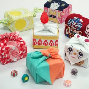 Eye-catching gift wrapping in Toyko train station.