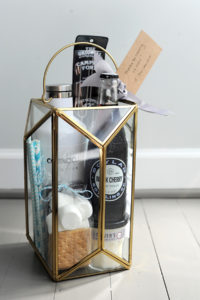 lantern gift basket