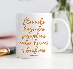 autumn inspired mug