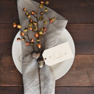 thanksgiving placesetting