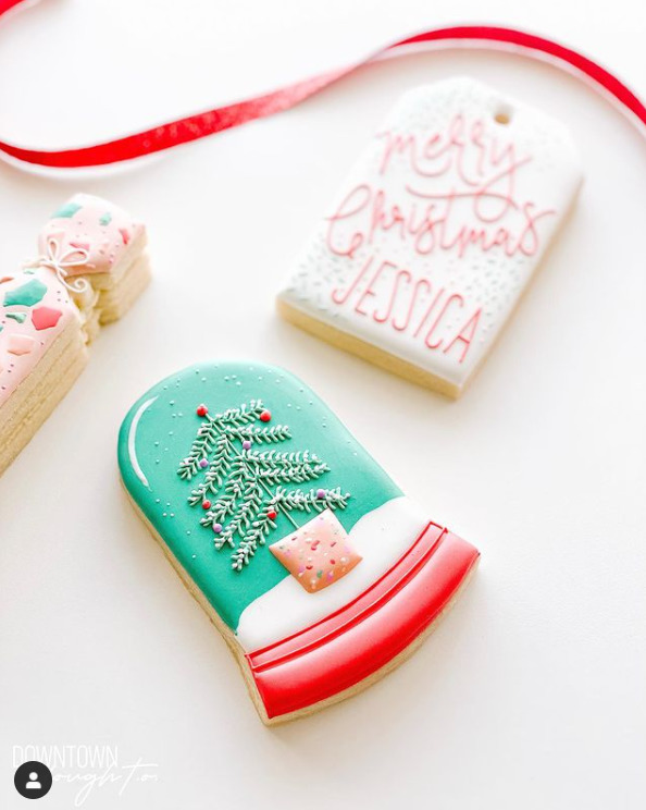 gift tag cookies