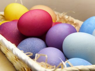 colorful Easter eggs