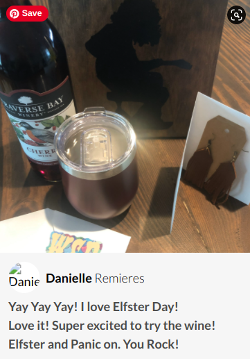 A thank you note for Widespread Panic gift