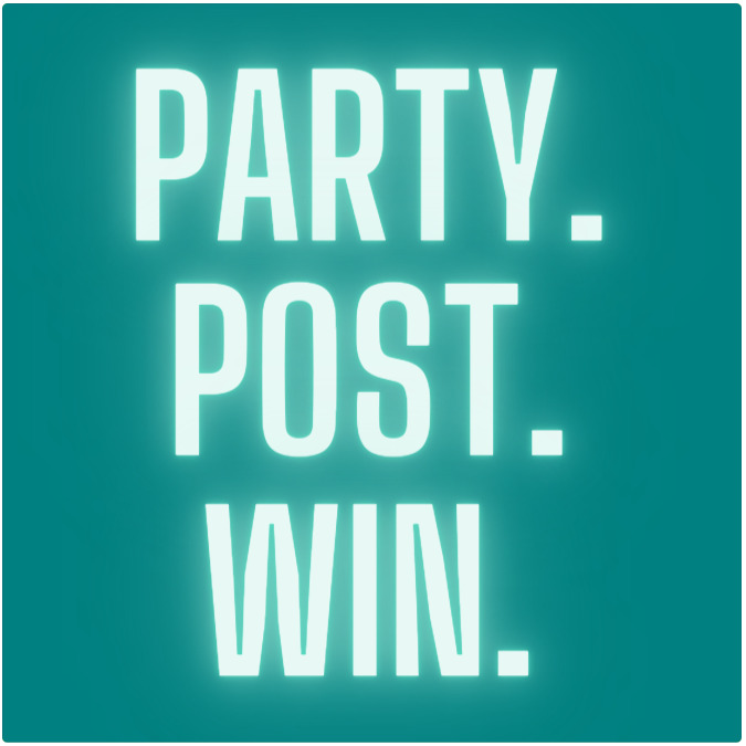 Party.Post.Win. giveaway image