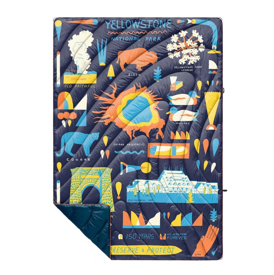 Yellowstone 150 Year Anniversary blanket
