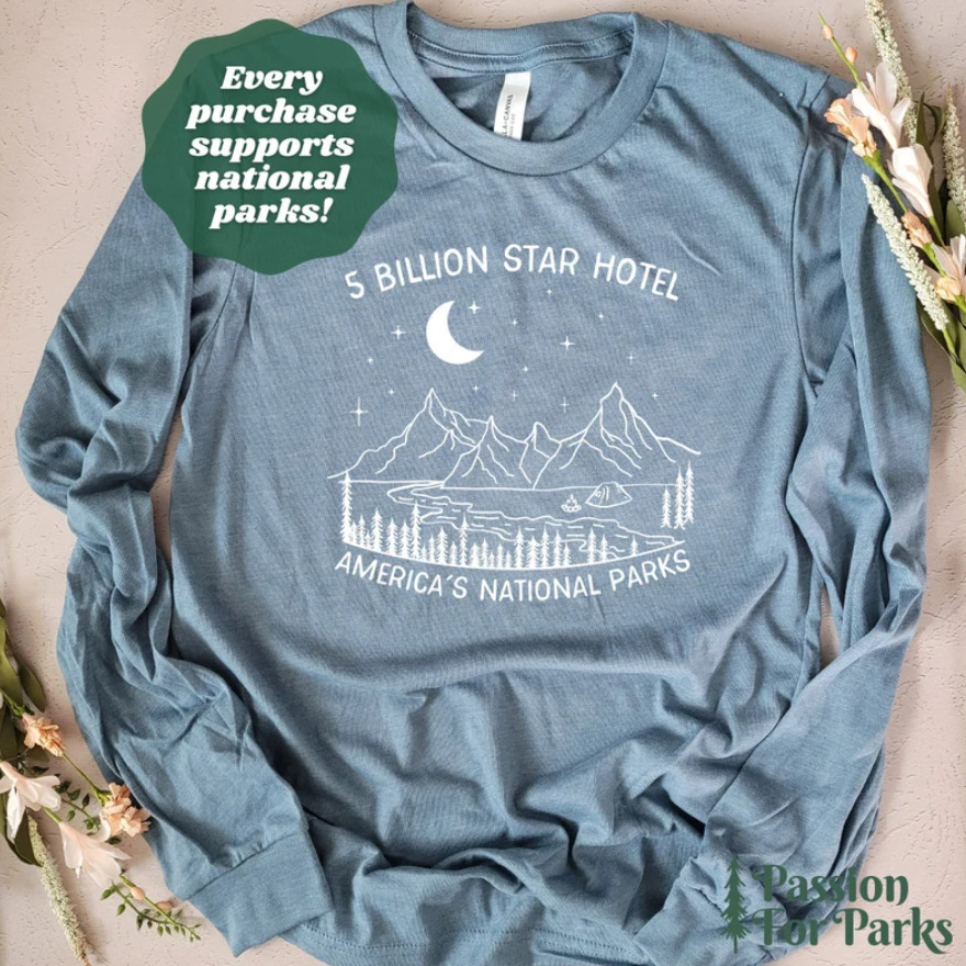5 billion star star national park shirt