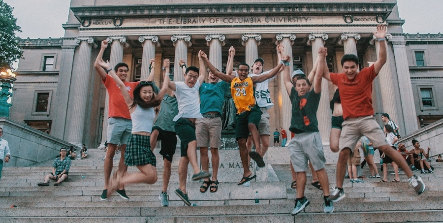 Columbia University New Student Orientation Program participants 