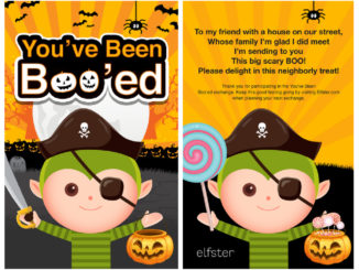 you've been booed printable card