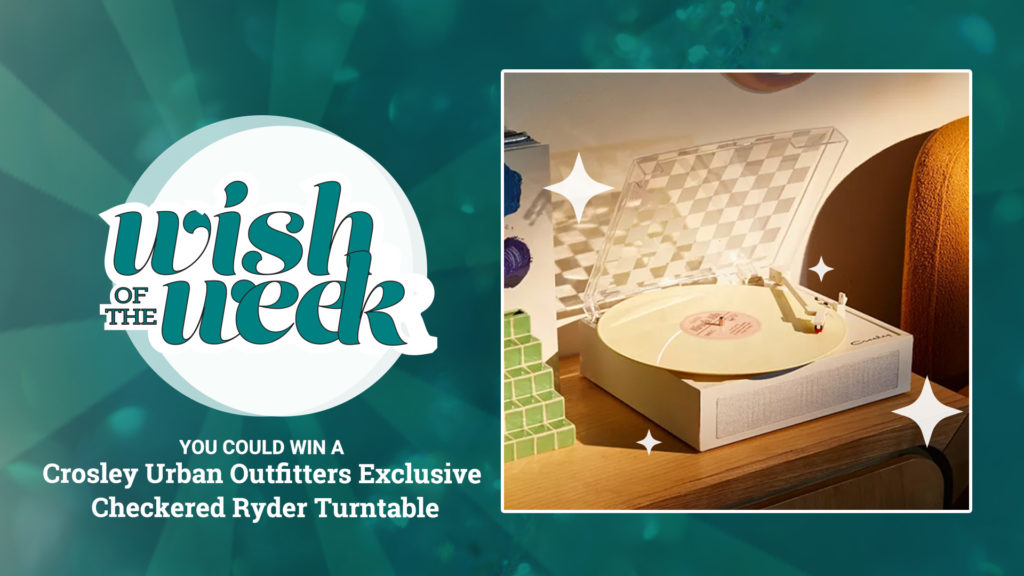 Crosley Urban Outfitters Checkered Ryder Turntable