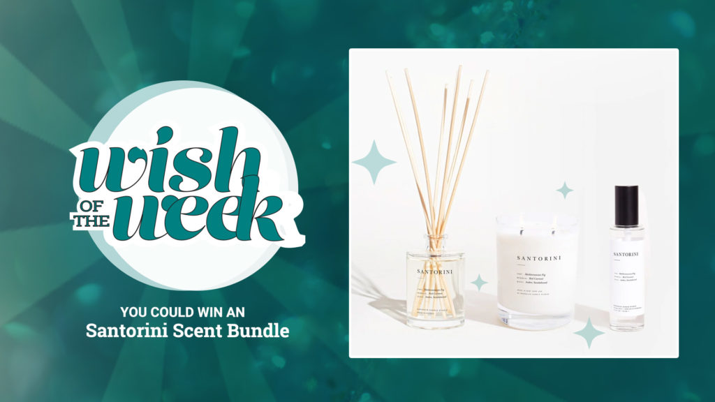 Santorini Scent Bundle from Brooklyn Candle for wish of the week
