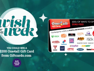 $200 One4All gift card from giftcards.com