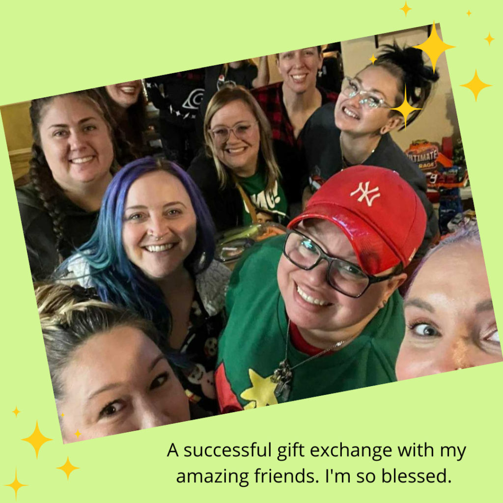 Successful secret santa party with my amazing friends