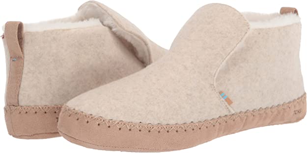 TOMS brand Nahla slippers that support grassroots community organizations