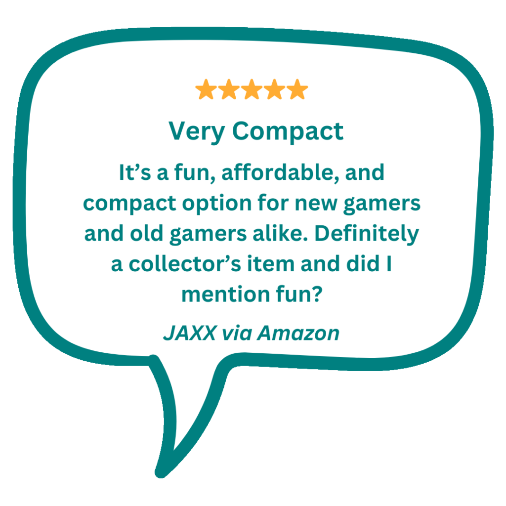 Nintendo Switch Lite review to that describes it as a compact handheld game.