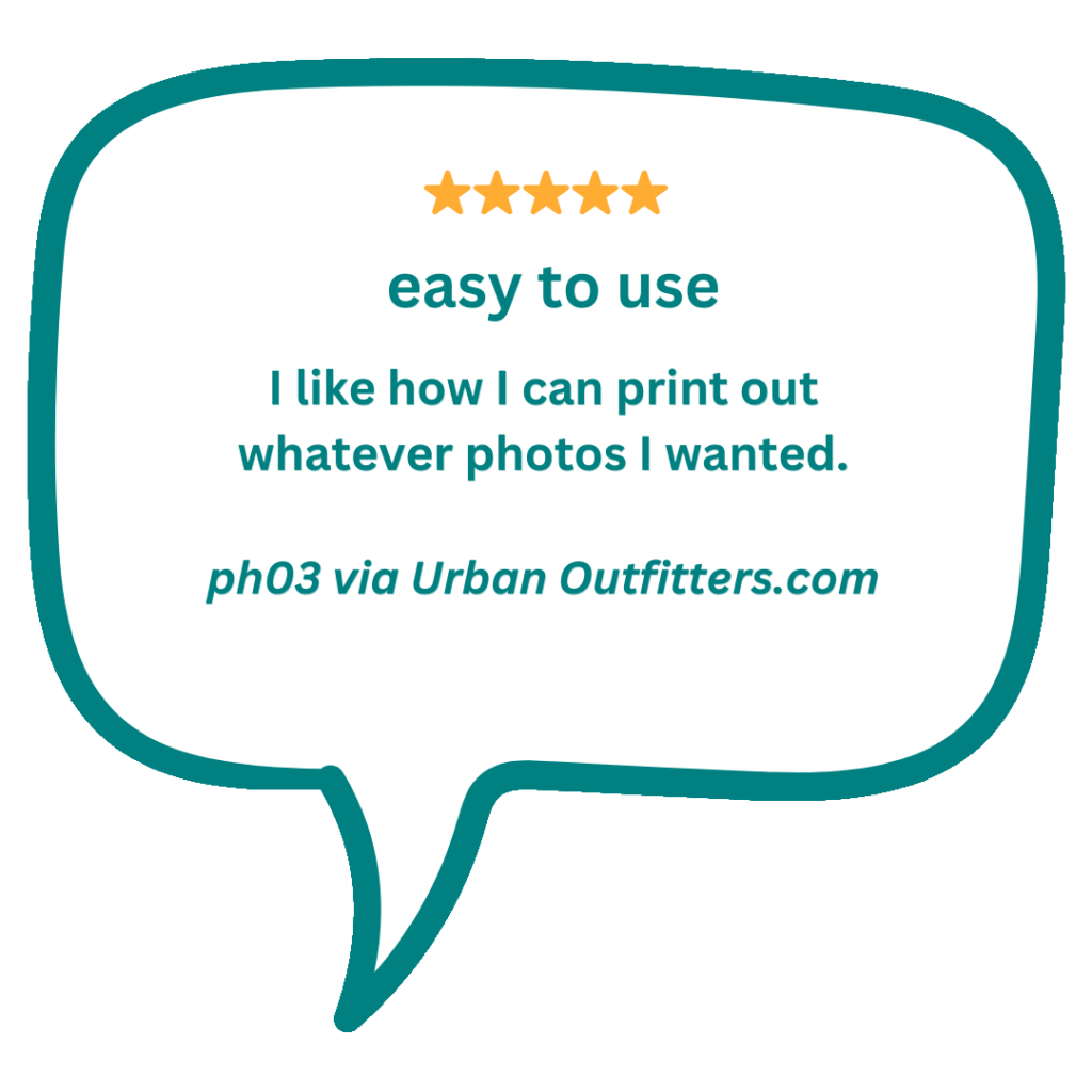 5-star review for Fujifilm Smartphone Printer