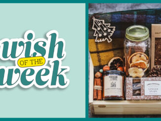 Wish of the Week featuring a cozy holiday gift box from Etsy