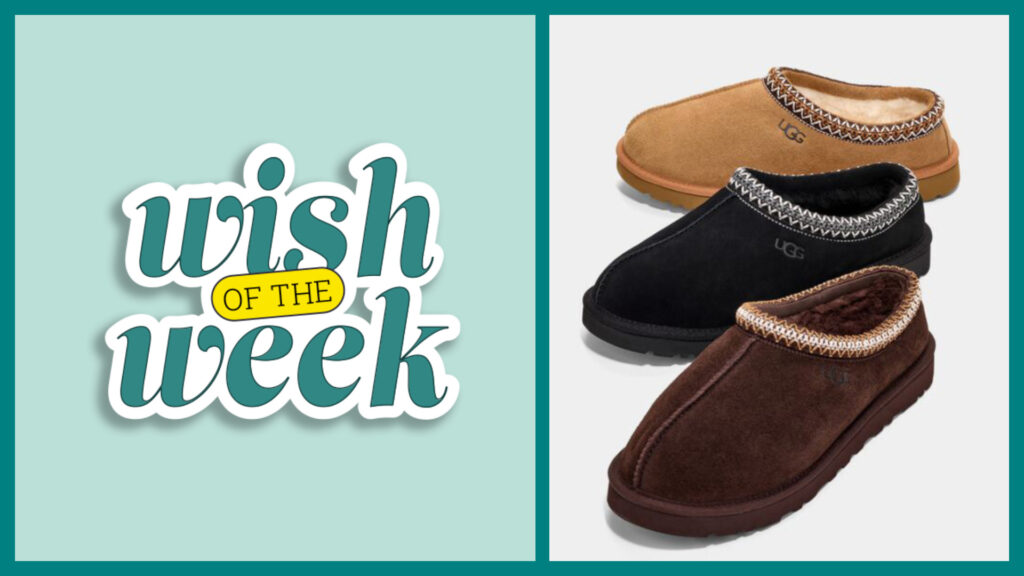 Elfster Wish of the Week UGG Tasman Slippers