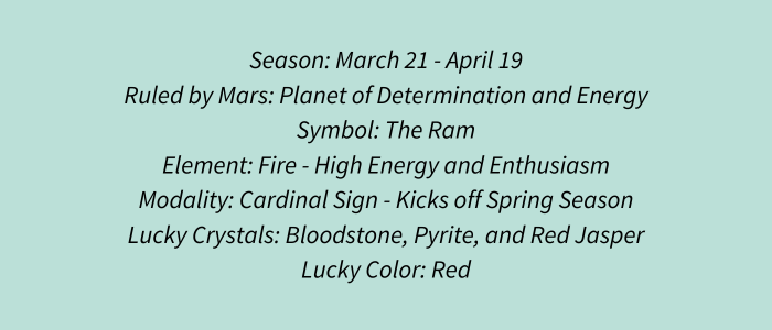 Traits of Aries Zodiac