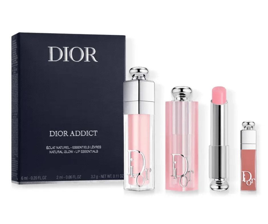 DIOR Glow Addict Hydrating Lip Balm & Plumping Gloss Set