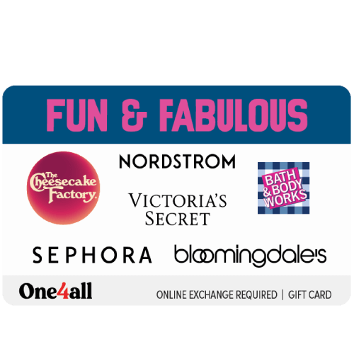 Fun & Fabulous Multi-Store Digital Gift Card