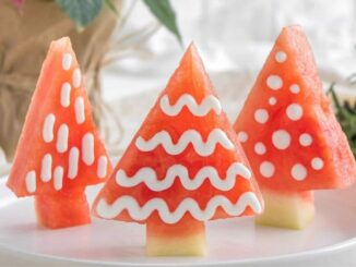 Watermelon treats for Christmas in July