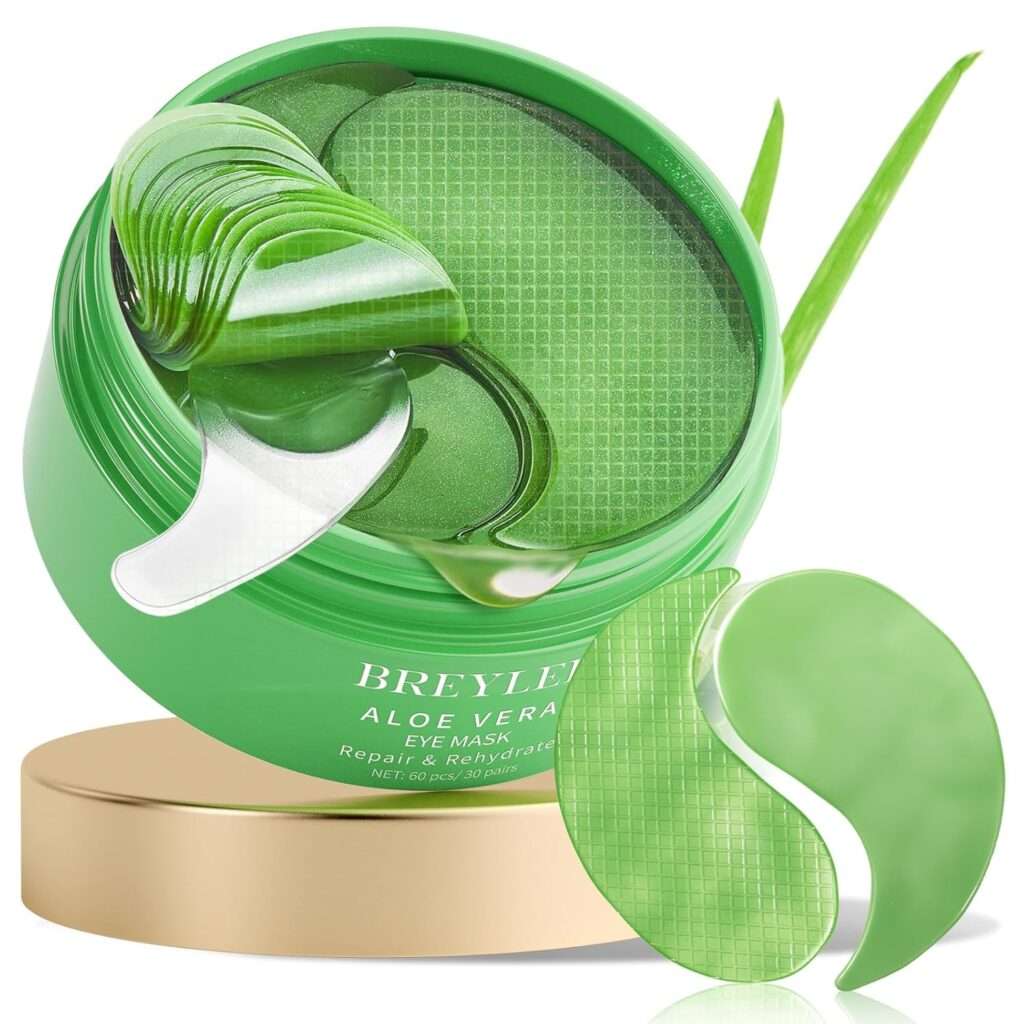 Aloe vera eye mask
