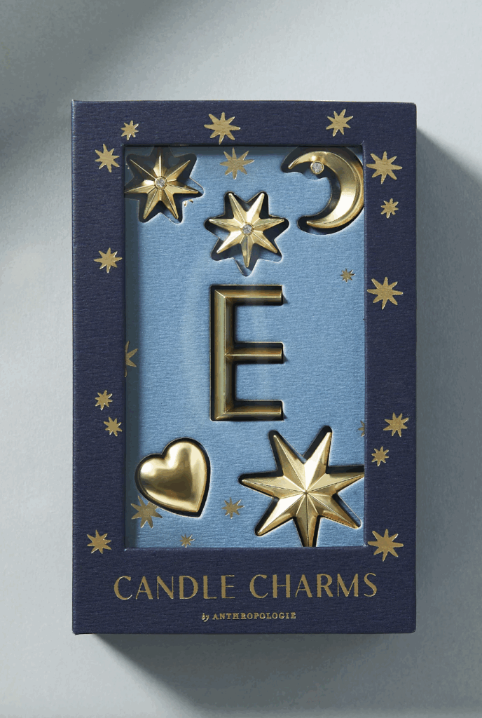 Monogram Candle Charms by Anthropologie