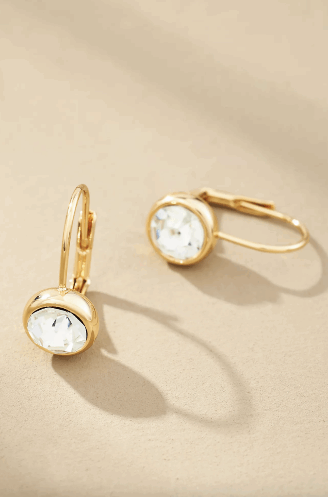Anthropologie's Crystal Drop Earrings