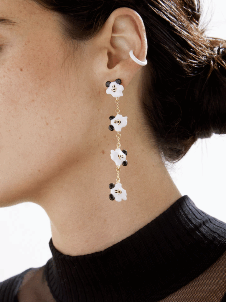 Mickey Mouse floating ghost earrings
