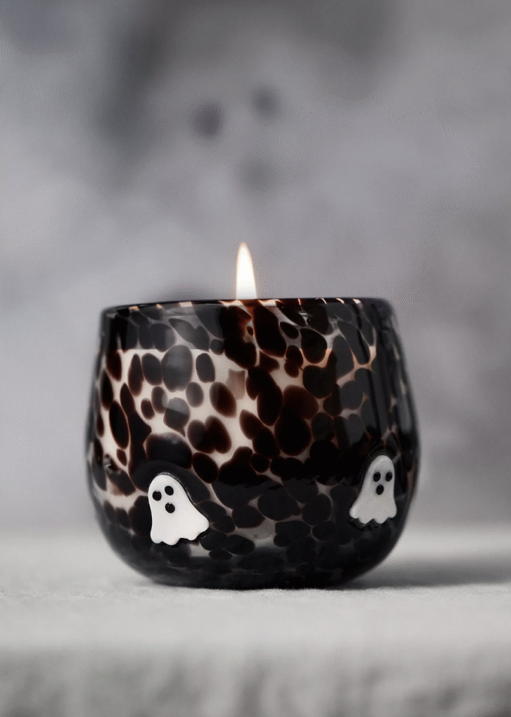 Ghost Icon Candle for Halloween Decor