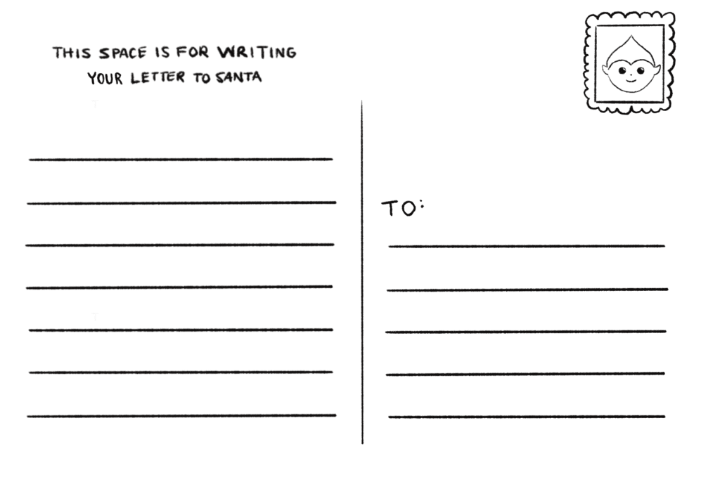 Dear Santa Letter Template