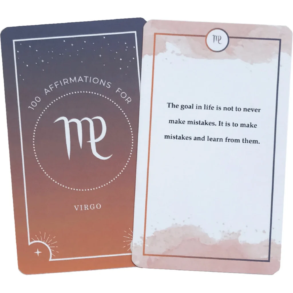 Virgo Oracle Affirmation Card Deck